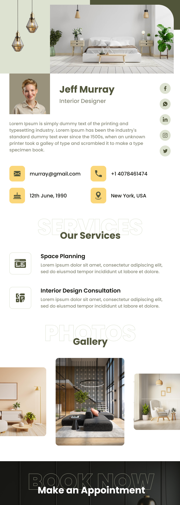 Interior Designer